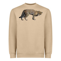 Mushroom Ocelot Heavyweight Sweatshirt - LillyAllenDesigns
