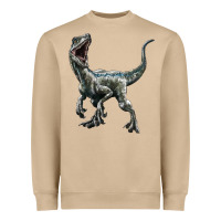Mushroom Velociraptor Heavyweight Sweatshirt - LillyAllenDesigns