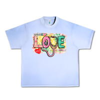 Grape Ice Love Nursing leopard Urban Heavy Tee - CowGirlArtShop
