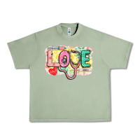 Oil Green Love Nursing leopard Urban Heavy Tee - CowGirlArtShop