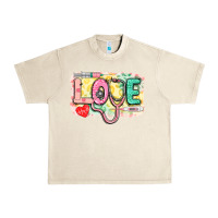 Sandshell Love Nursing leopard Urban Heavy Tee - CowGirlArtShop