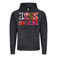 Vintage Black kiss machine with lips olivia Vintage Hoodie - OliviaCreatesArt