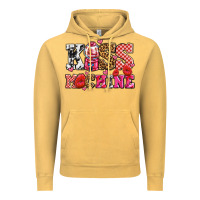 Vintage Mustard kiss machine with lips olivia Vintage Hoodie - OliviaCreatesArt