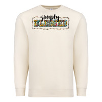 Sandshell simply blessed Premium Sweatshirt - BarkalooDesign