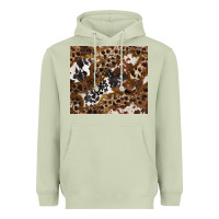Matcha leopard and cowhides Heavyweight Hoodie - BarkalooDesign