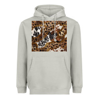 Moon Dust leopard and cowhides Heavyweight Hoodie - BarkalooDesign