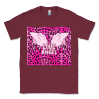 Burgundy love angel Classic Tee - TumblerDesignByShophia