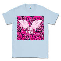 Dusty Blue love angel Classic Tee - TumblerDesignByShophia