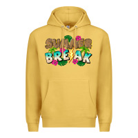 Antique Gold Summer Break Premium Hoodie - CowhideDigitalArt
