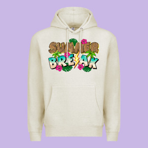 Summer Break Premium Hoodie Designed By Cowhidedigitalart