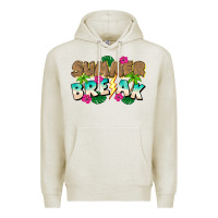 Oatmeal Heather Summer Break Premium Hoodie - CowhideDigitalArt