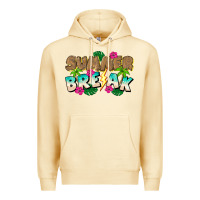 Pina Colada Summer Break Premium Hoodie - CowhideDigitalArt