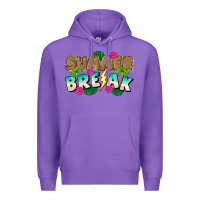 Purple Summer Break Premium Hoodie - CowhideDigitalArt