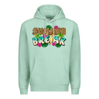 Seafoam Summer Break Premium Hoodie - CowhideDigitalArt