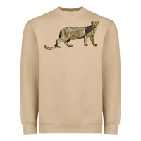 Mushroom Jaguarundi Heavyweight Sweatshirt - LillyAllenDesigns