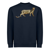 Navy Jaguarundi Heavyweight Sweatshirt - LillyAllenDesigns
