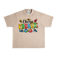 French Oak Chose Kindness Autism Urban Heavy Tee - CowGirlArtShop