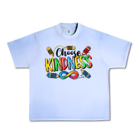 Grape Ice Chose Kindness Autism Urban Heavy Tee - CowGirlArtShop