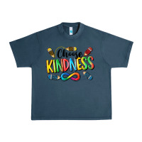 Midnight Navy Chose Kindness Autism Urban Heavy Tee - CowGirlArtShop