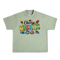 Oil Green Chose Kindness Autism Urban Heavy Tee - CowGirlArtShop