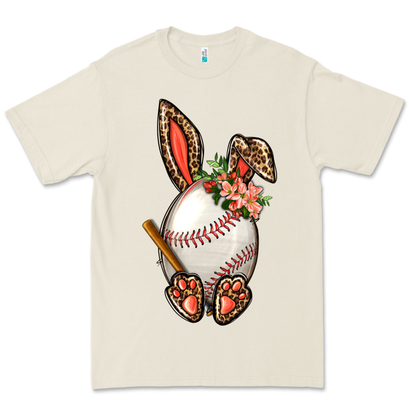 Baseball Easter Bunny Premium Tee by NancyCooperArtShop | Teevron