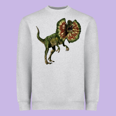 Dilophosaurus Heavyweight Sweatshirt Designed By Lillyallendesigns