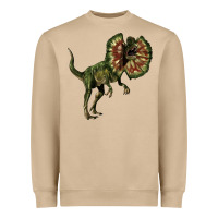 Mushroom Dilophosaurus Heavyweight Sweatshirt - LillyAllenDesigns