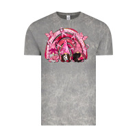 Gnomes Rainbow Breast Cancer Vintage Tee | Teevron