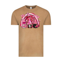 Vintage Camel gnomes rainbow breast cancer Vintage Tee - CowGirlArtShop