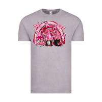 Vintage Zinc gnomes rainbow breast cancer Vintage Tee - CowGirlArtShop