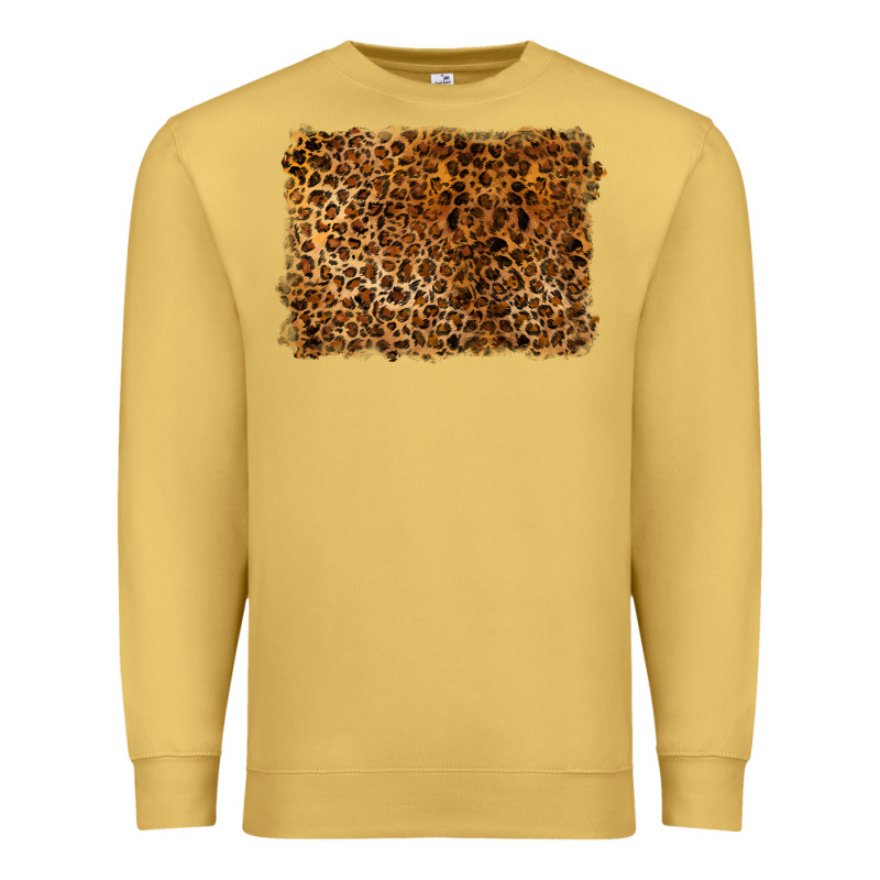 Handdrawn Leopard Pattern Premium Sweatshirt by BarkalooDesign | Teevron