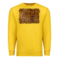Lemon handdrawn leopard pattern Premium Sweatshirt - BarkalooDesign