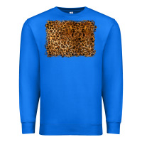 True Royal handdrawn leopard pattern Premium Sweatshirt - BarkalooDesign