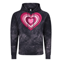 Cloud Black sweet heart olivia Vintage Hoodie - OliviaCreatesArt