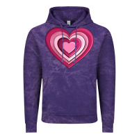 Cloud Purple sweet heart olivia Vintage Hoodie - OliviaCreatesArt