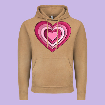 Sweet Heart Olivia Vintage Hoodie Designed By Oliviacreatesart
