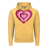 Vintage Mustard sweet heart olivia Vintage Hoodie - OliviaCreatesArt