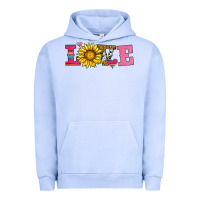 Pigment Grape Ice love sunflower valentines day Urban Hoodie - AdoDesignShop