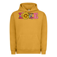 Pigment Peanut Butter love sunflower valentines day Urban Hoodie - AdoDesignShop