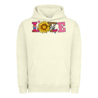 Pigment Pistachio love sunflower valentines day Urban Hoodie - AdoDesignShop