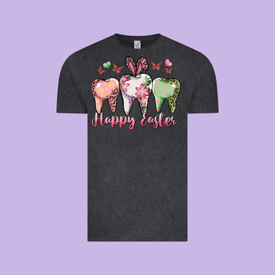 Happy Easter Dental Vintage Tee Designed By Ranaportraitstore