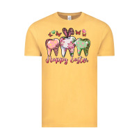Vintage Mustard happy easter dental Vintage Tee - RanaPortraitStore