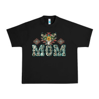 Black Mom with Cow skull Mother's Day Urban Heavy Tee - CowGirlArtShop