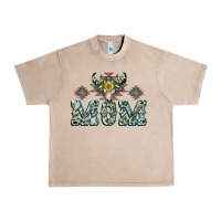 French Oak Mom with Cow skull Mother's Day Urban Heavy Tee - CowGirlArtShop