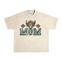 Sandshell Mom with Cow skull Mother's Day Urban Heavy Tee - CowGirlArtShop