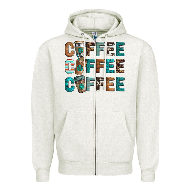 Coffee Zipper Hoodie by Artiststas | Teevron