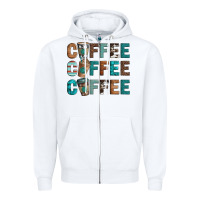 White coffee Zipper Hoodie - Artiststas