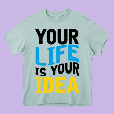 Your Life Your Idea V2 Heavy Core Tee Designed By Bettercallsaul