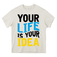 Cream YOUR LIFE YOUR IDEA V2 Heavy Core Tee - Bettercallsaul