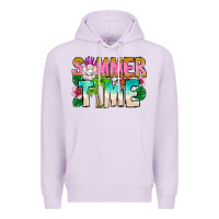 Lilac Summer Time Premium Hoodie - CowhideDigitalArt